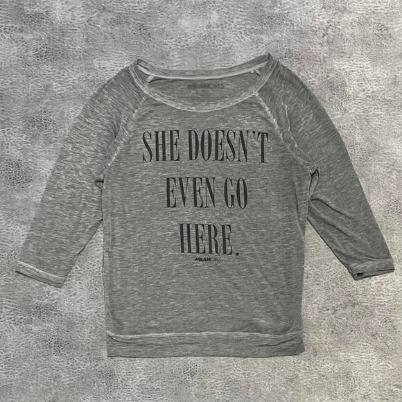 Mean girl graphic womens top - Picture 1 of 5